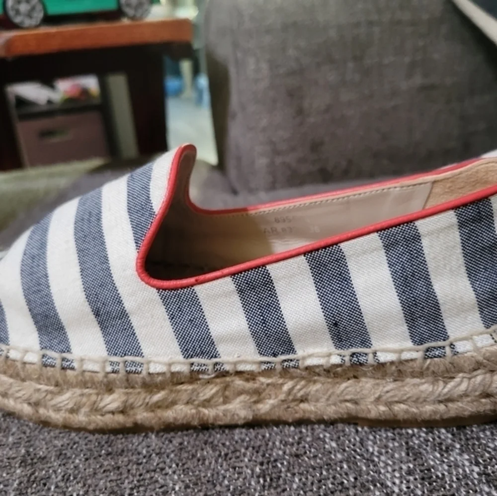 Boden espadrilles ladies size 36 striped‎